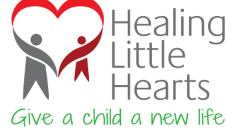 Charity donation healing little hearts