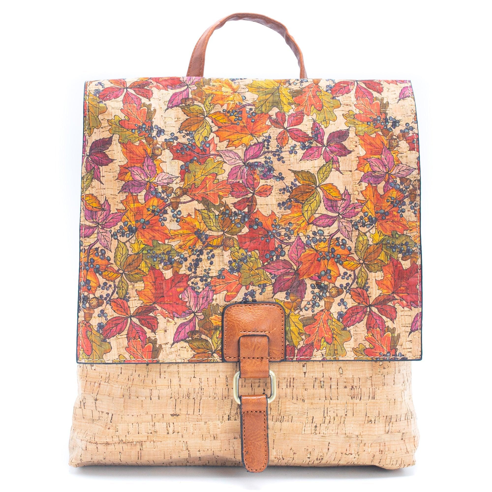 Cork Backpack Mosaic and Floral 463