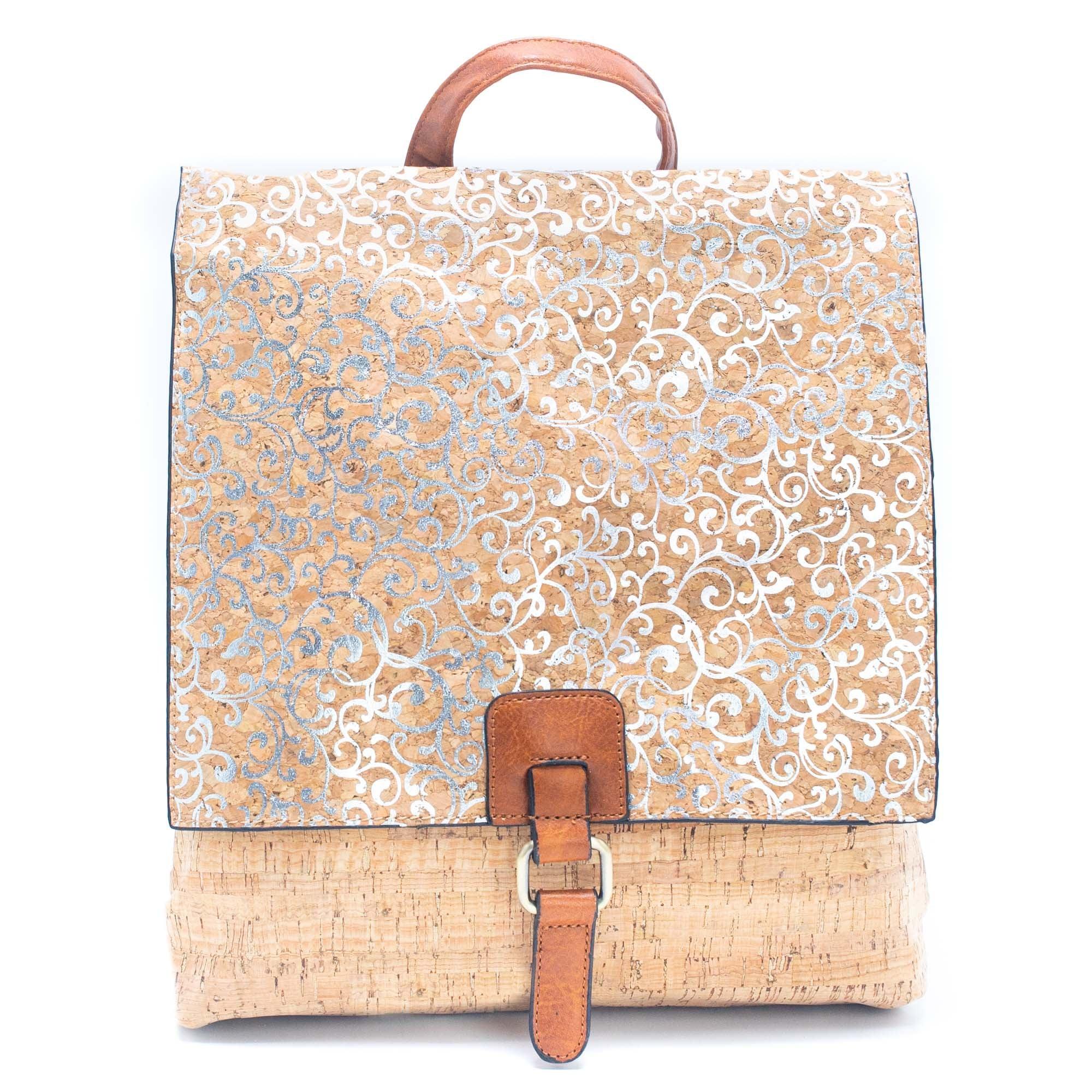 Cork Backpack Mosaic and Floral 463