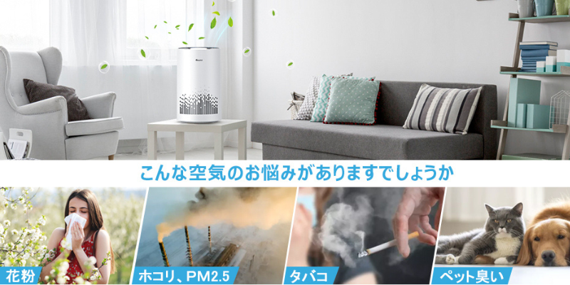 空気清浄機の重要性