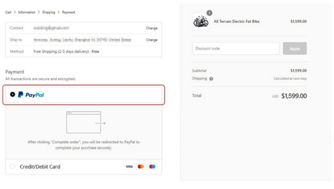 Stap 1. Selecteer PayPal (zelfs als u geen PayPal-account hebt)