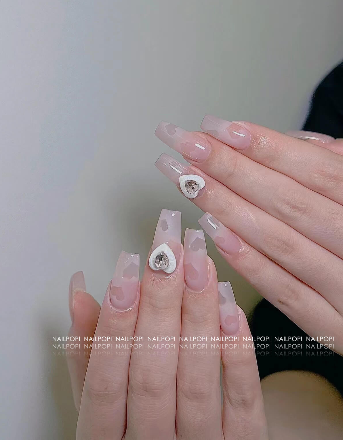 Airbrush Hollow Translucent Effect Nail Art Stickers Set – Nailpopi