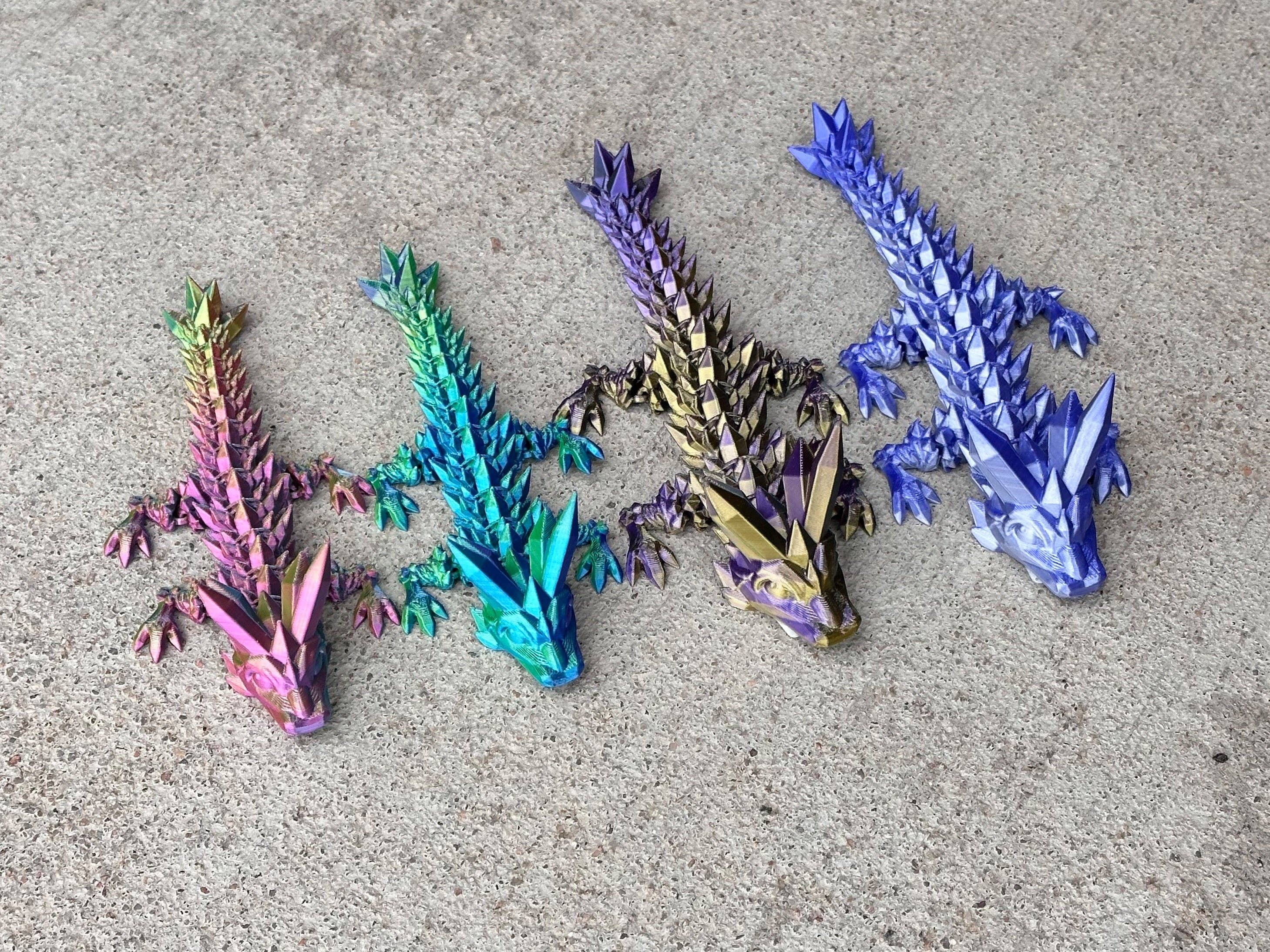 3D Printed Baby Crystal Dragon: Infant - 6