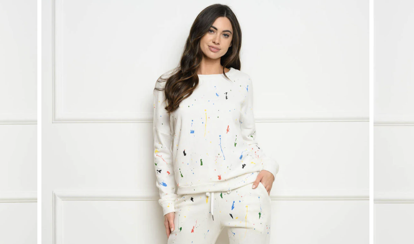 Paint Splatter Sweatshirt