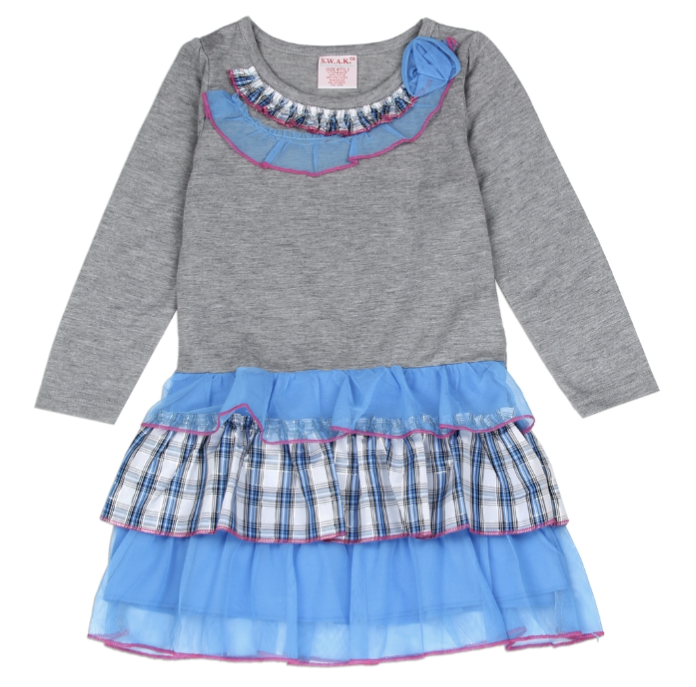 S.W.A.K Girls Toddler Social Dress