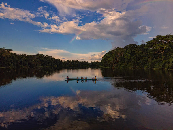 Rafting Along the Amazon