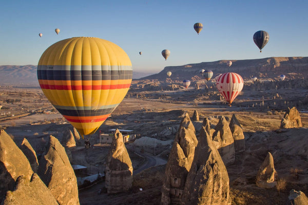 Hot Air Ballooning over Cappadocia, Turkey