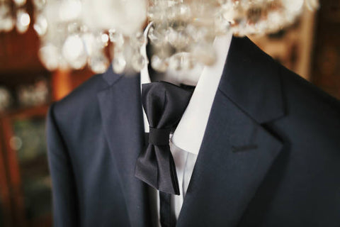 Opt For A Black Tie For A Formal Look…