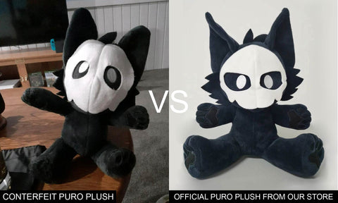 official puro plush and piratic puro plush