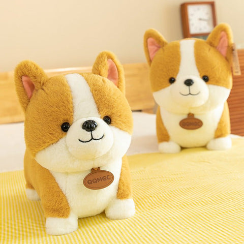 Brown Corgi Plush Toys