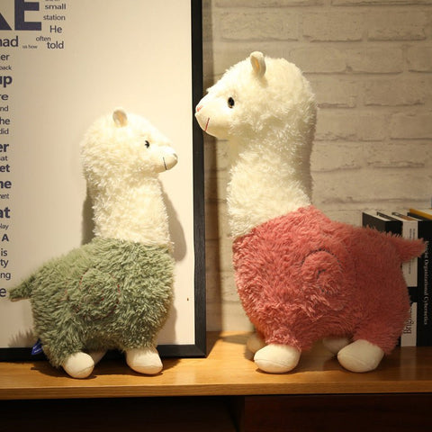 Cute Fluffy Alpaca Plush Toy Plush Cushion