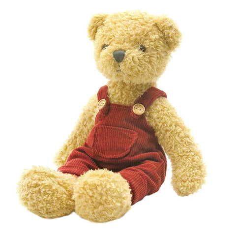 Stuffed Red Clothes Soft Teddy Bear Doll