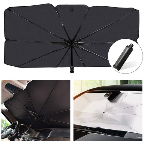 Foldable Car Windshield Sunshade Front Window Cover Visor Sun Shade Umbrella  US