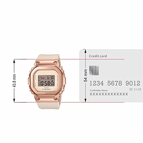 Casio G-Shock Digital Pink Gold Dial Women GM-S5600PG-4DR (G1071)