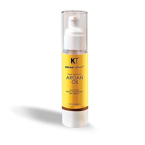 Kehairtherapy KT Professional Keratin Protein Pure Argan Oil Serum 50ml To Repair Damage Hair/Strengthen Dull & Dry Hair/Sulphate & Paraben Free