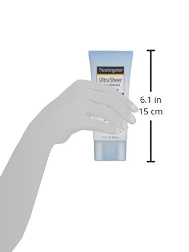 Neutrogena Ultra Sheer Dry Touch Sunblock, SPF 50+, 88ml