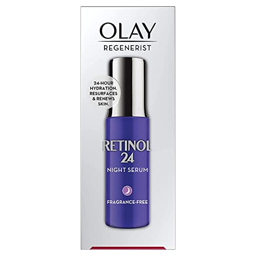 Olay Regenerist Retinol 24 Night Serum l Renews and Resurfaces Skin Overnight l No Redness or Irritation | Fragrance Free l 30ml