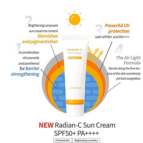 Laneige Radian-C Sun Cream Spf 50+ Pa++++