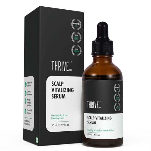 ThriveCo Scalp Vitalizing Serum 50ml | For Scalp Related Problems Like Dryness, Dandruff & Itchiness Hair Growth | Powerful and Nourishing Ingredients