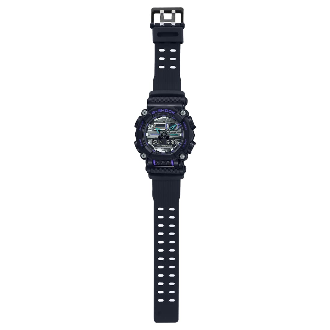 Casio G-Shock Analog-Digital Silver Dial Men GA-900AS-1ADR (G1150)