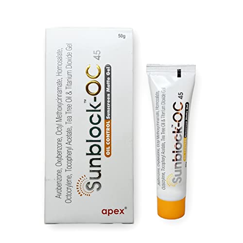 Cosmedical | Sunblock | Sunblock OC 45 Oil Control Matte Gel 50gm | Sunscreen with SPF-45