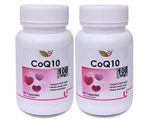 Biotrex CoQ10 100mg, (60 Capsules) Pack of 2, Potent antioxidant