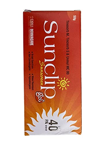 Sunclip Sunscreen gel With Water Resistance, SPF 40+