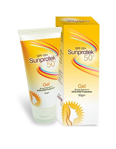 Salve Sunprotek SPF 50+ PA+++ Lightweight Sunscreen Gel with Nano Technology Protect Skin From Harmfula Water-Based Gel,For Men Women- 50g (Pack of 1)