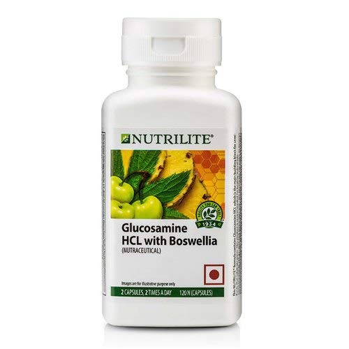 Amway Nutrilite Glucosamine Hcl With Boswellia - Pack of 120N Capsules