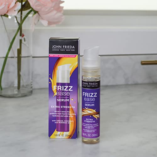 John Frieda Frizz-Ease Hair Serum Extra Strength Formula, 50ml