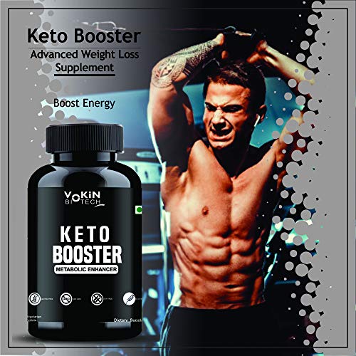 Vokin Biotech Keto Booster Advanced Weight Loss Supplement,Natural,Fat Burner 60 Tab