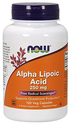 NOW Foods Alpha Lipoic Acid 250mg, 120 Vcaps