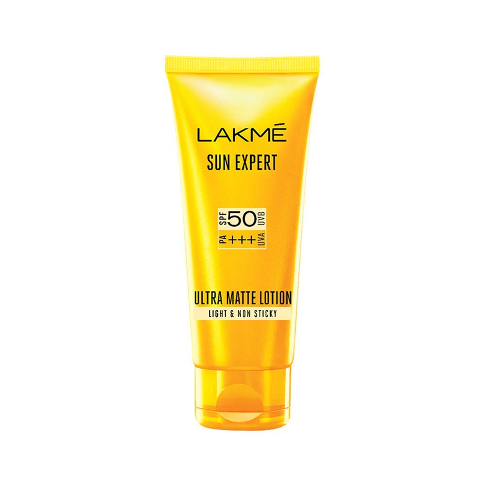 Lakme Sun Expert SPF 50 PA+++ Ultra Matte Lotion, 100 ml
