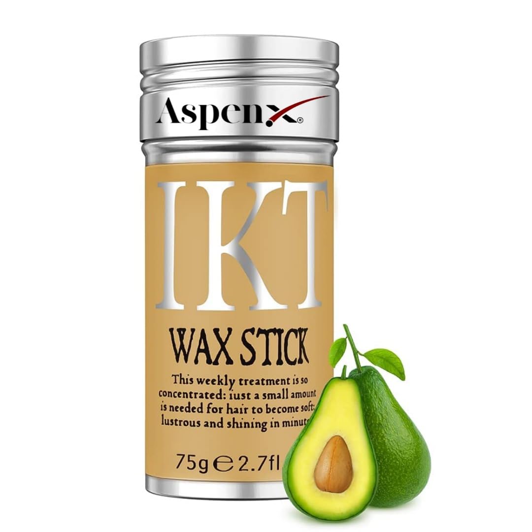 ASPENX Hair Wax Stick | Avocado Scented Non-greasy Hair Stick for Baby Hair Frizz Control | Wax Stic and Tidy | Hair Pomade Stick for Flyaways Edge(1)