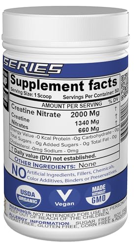 NutriJa Creatine Nitrate - Pure and USP Grade-100 Grams