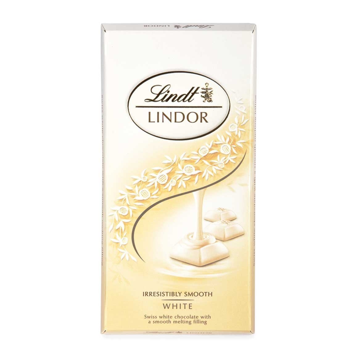 Lindt Lindor Combo Of 2 Irresistibly Smooth Chocolates (White And Milk), 100 Grams Each