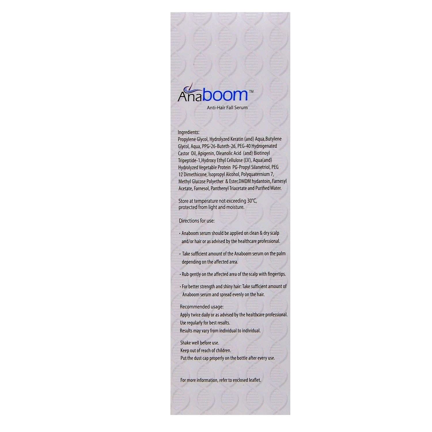 Anaboom Anti hair fall serum 60ml
