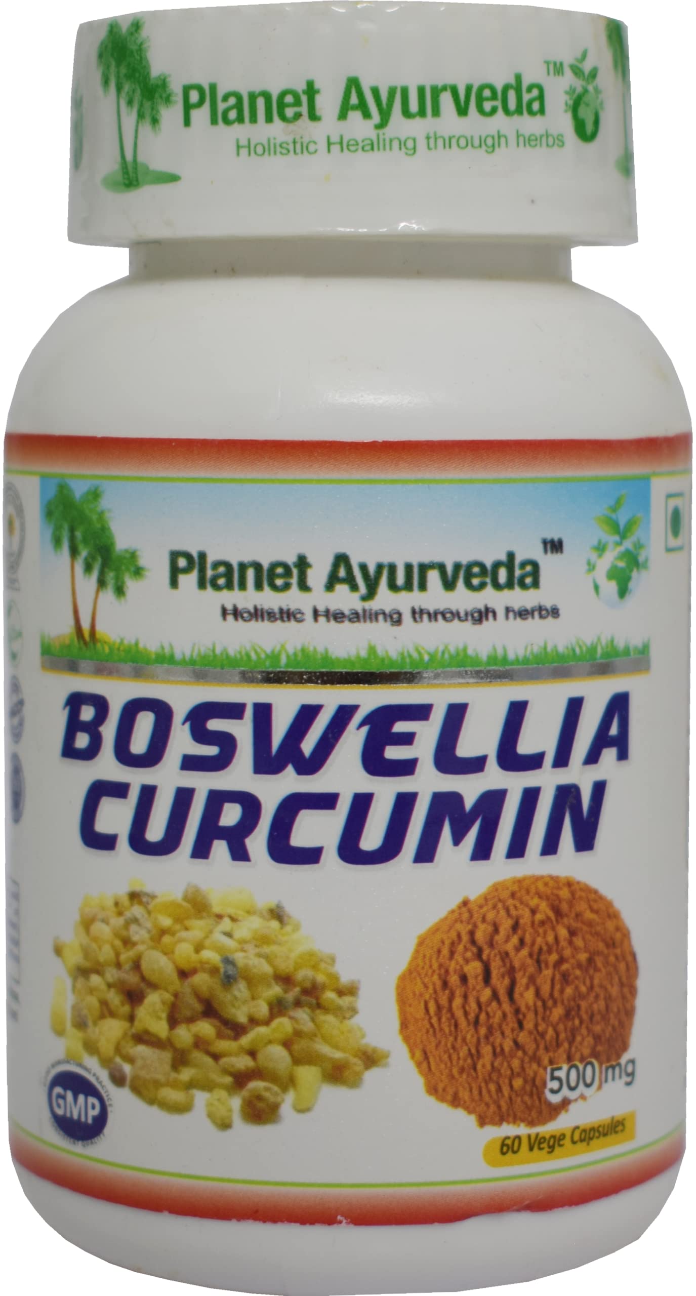 Planet Ayurveda Boswellia Curcumin - 60 Capsules, Pack of 1
