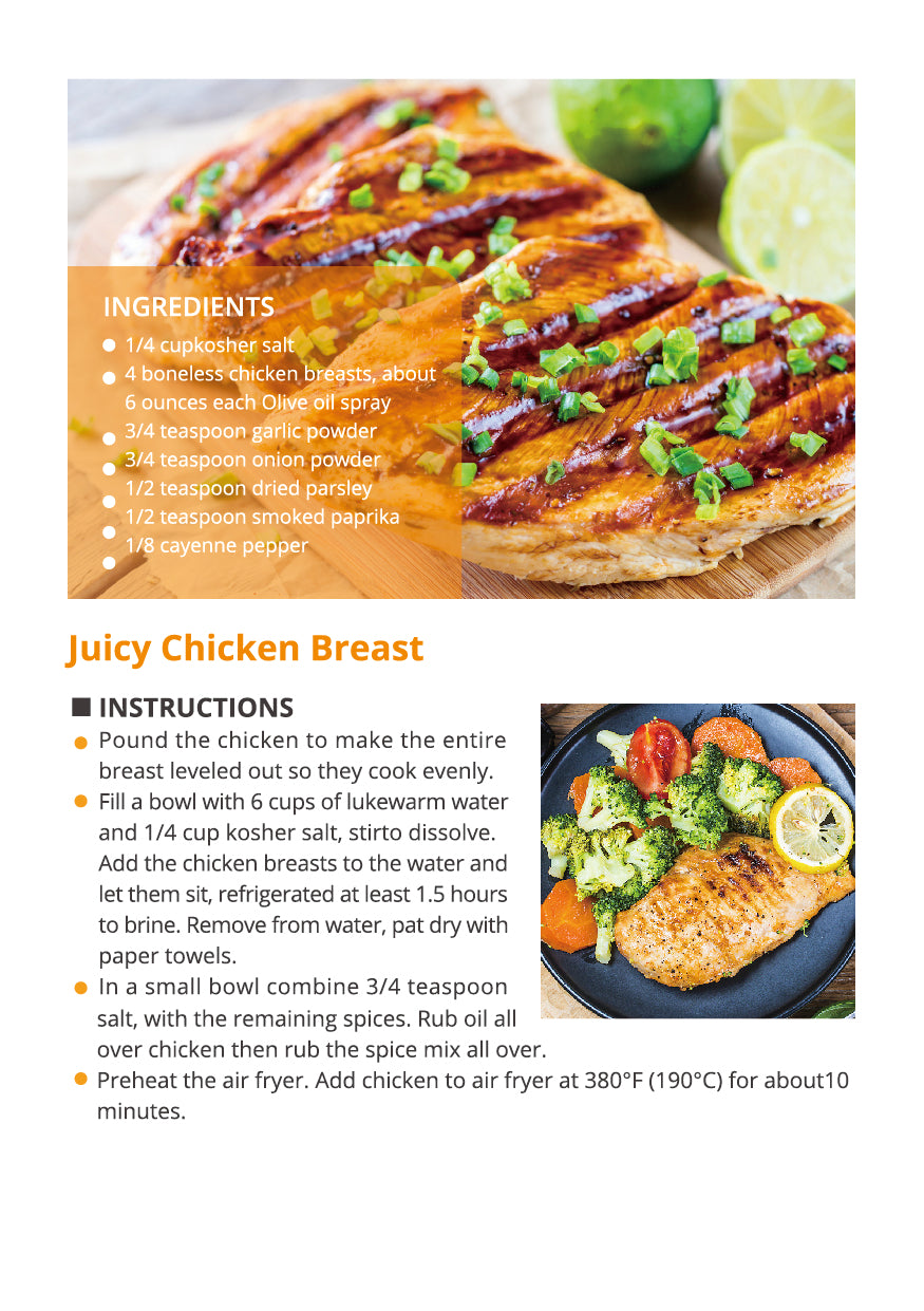 ACEKOOL Air Fryer Juicy Chicken Breast