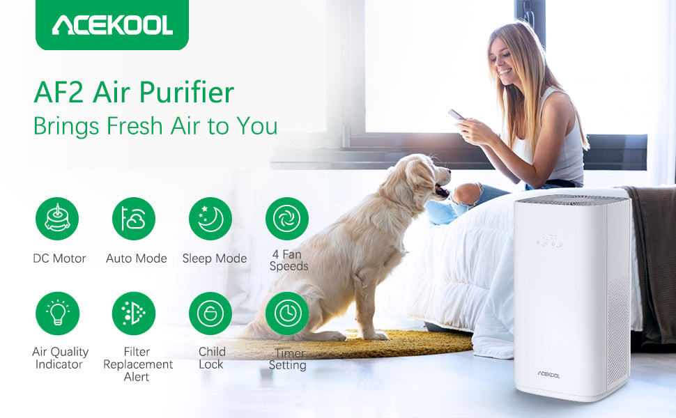 ACEKOOL Air Purifiers for Large Room