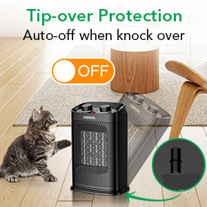 Acekool Space Heater HD1 Portable Ceramic Fan Heater