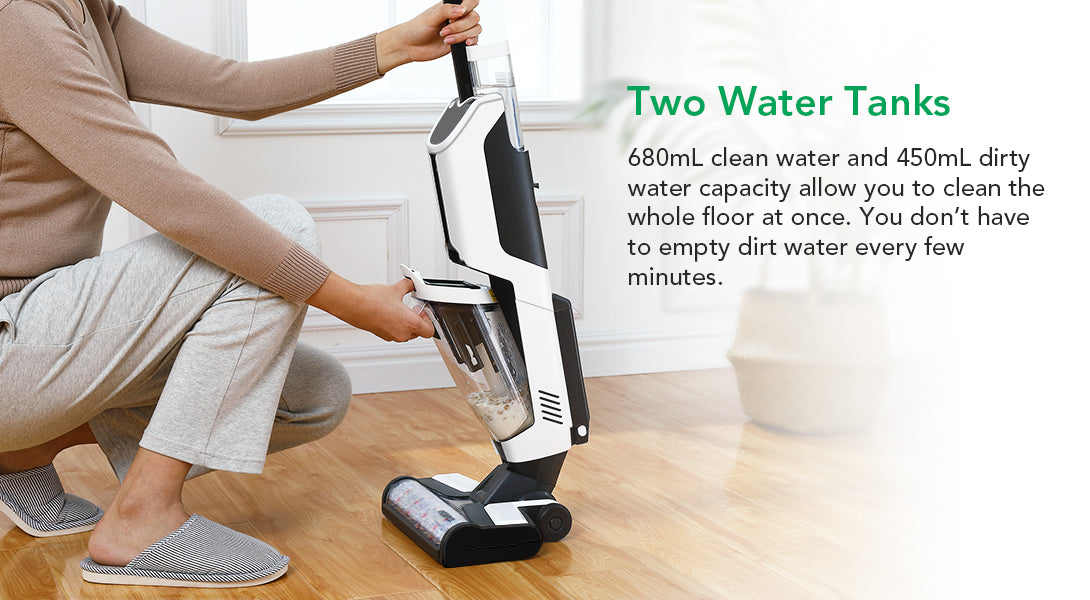 Acekool Vacuum VU1 Cordless Wet Dry Electric Floor Mops