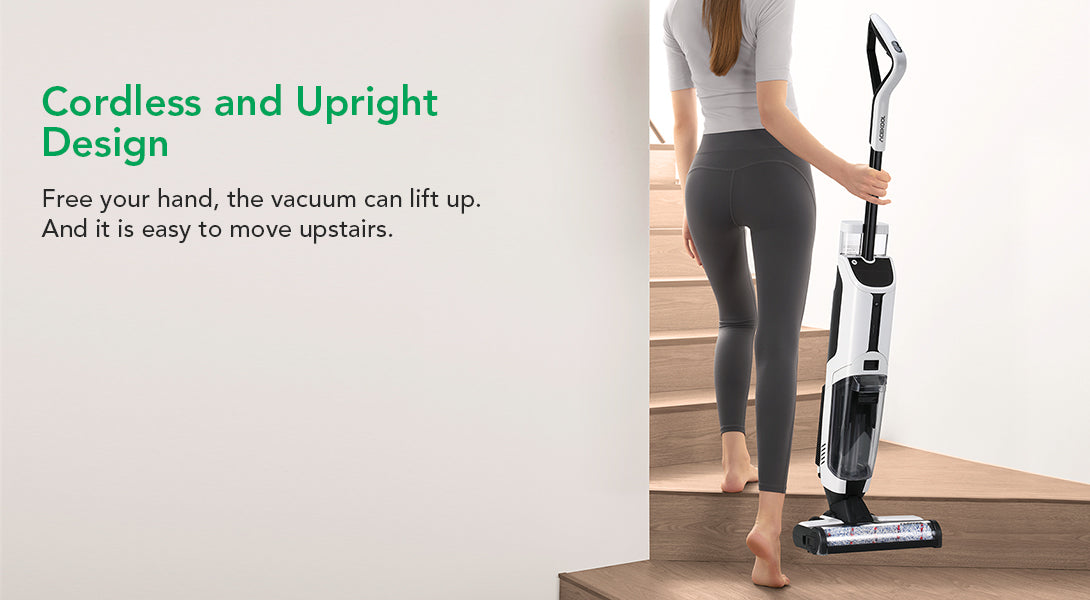 Acekool Vacuum VU1 Cordless Wet Dry Electric Floor Mops