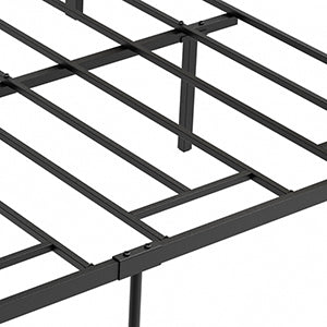 Idealhouse Full Size Bed Frame with Wood Headboard