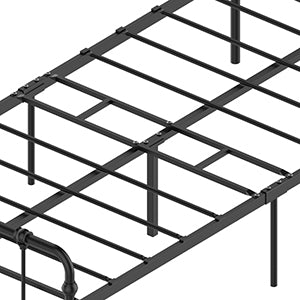 IDEALHOUSE Twin Size Metal Bed Frame Platform Bed