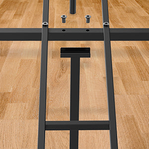 IDEALHOUSE Twin Size Metal Bed Frame Platform Bed