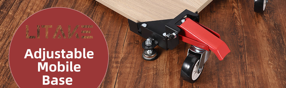 Litake Adjustable Mobile Tool Base PM1100-470LBS Load-Bearing Litake Adjustable Mobile Tool Base PM1100-470LBS Load-Bearing
