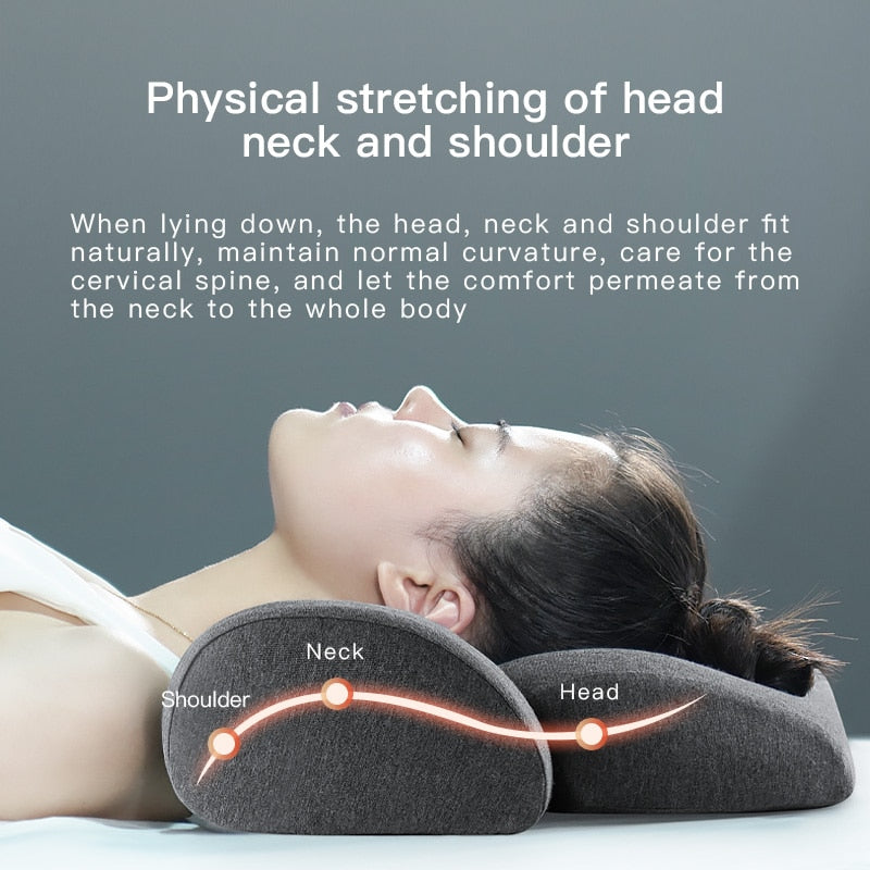 Memory Foam Pillow - Orthopedic - Anti Snore Massage