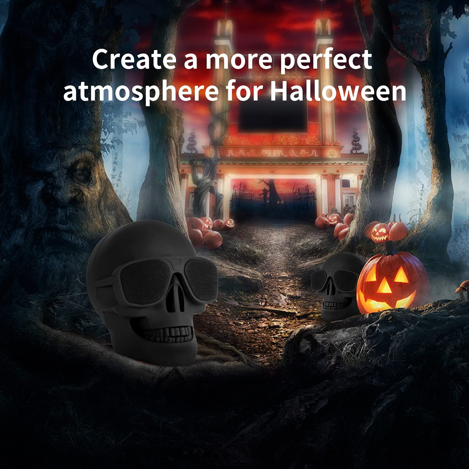 Halloween Skeleton Bluetooth Speakers