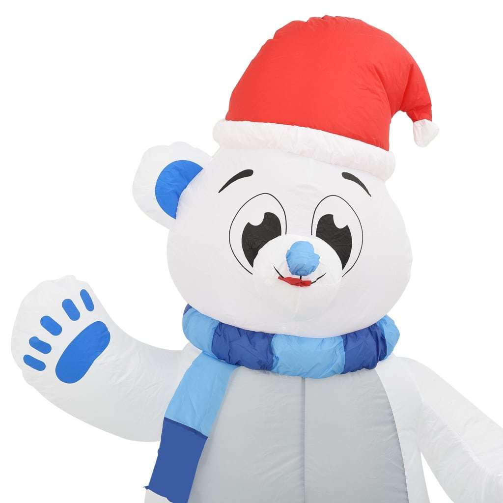 Christmas Inflatable Polar Bear LED Indoor and Outdoor 94.5